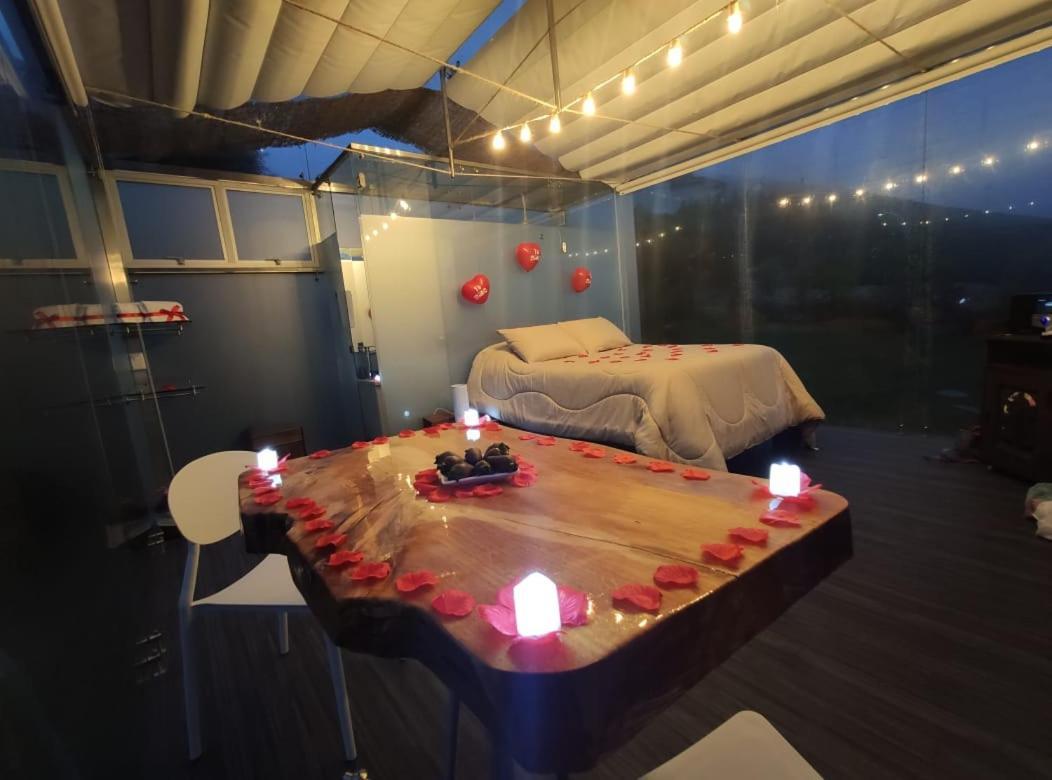 Glamping Cristal Hotel Guatavita Luaran gambar