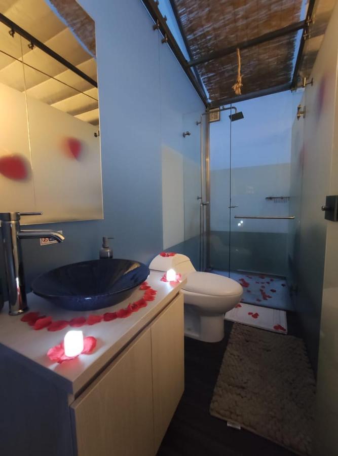 Glamping Cristal Hotel Guatavita Luaran gambar
