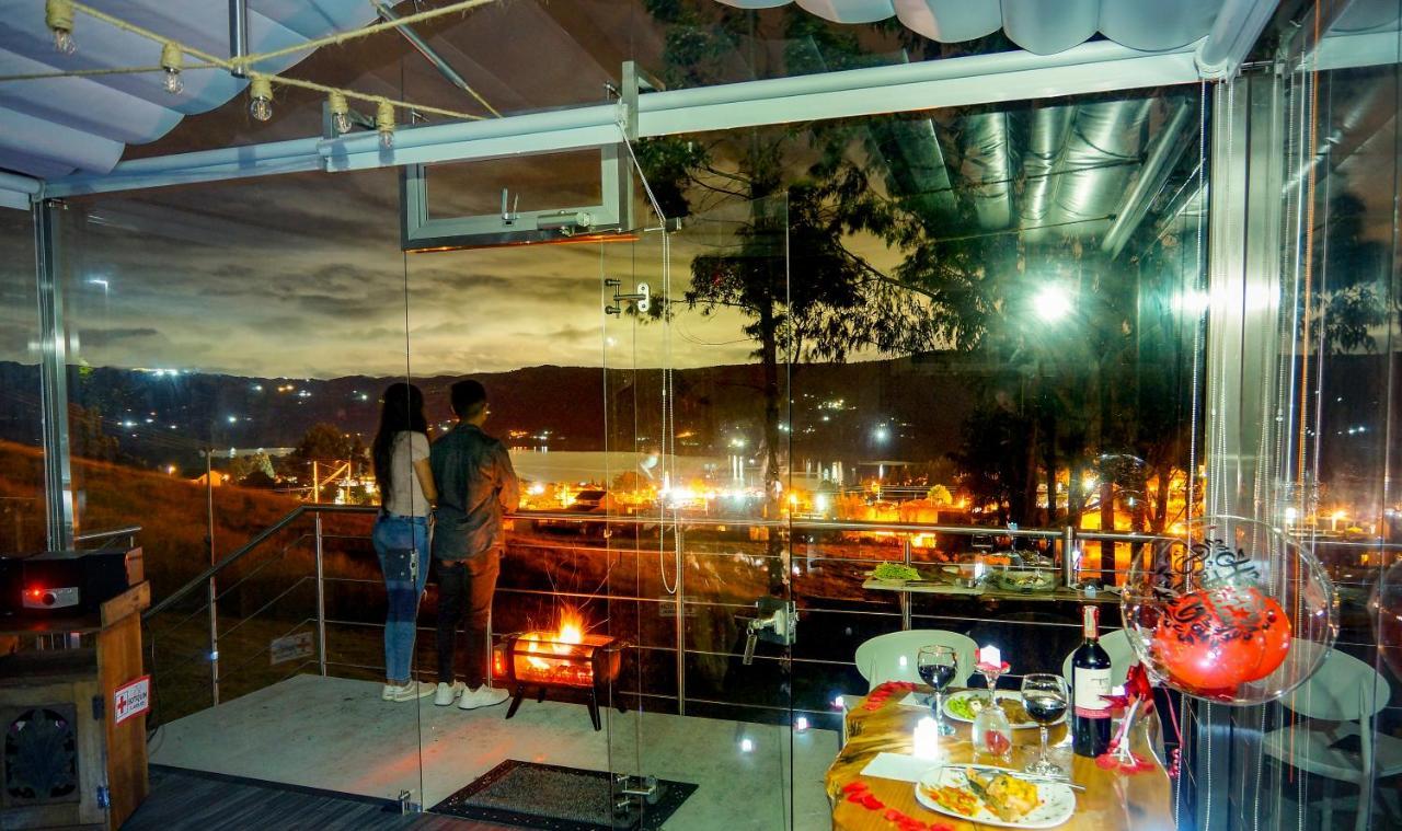 Glamping Cristal Hotel Guatavita Luaran gambar